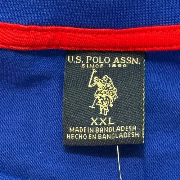 U.S. Polo Assn. Men's Pullover Blue Long Sleeve T-Shirt Size XXL 100% Cotton NWT - Picture 6 of 9